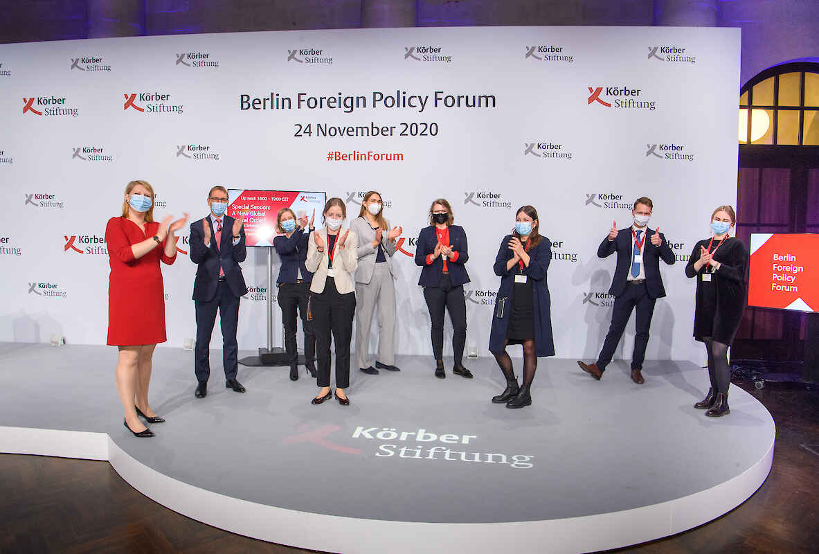 Das Team des Berliner Forum Außenpolitik