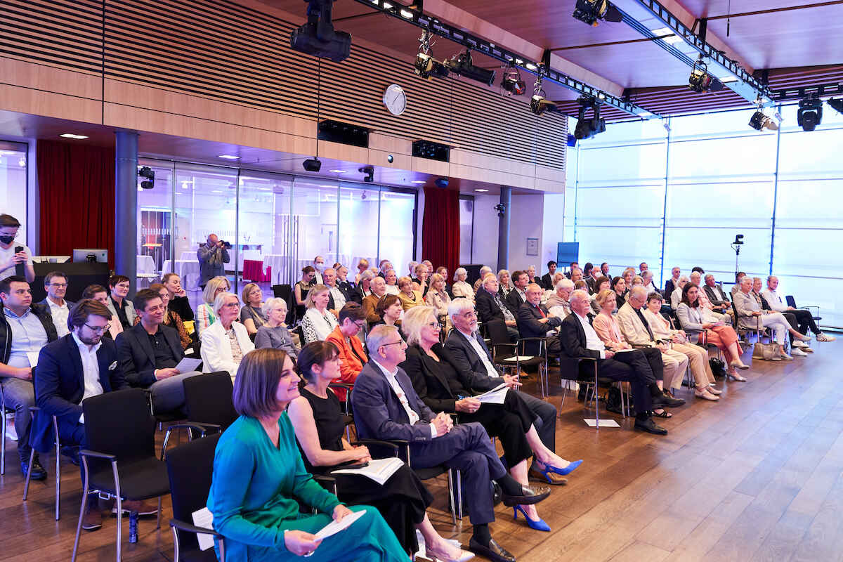 Das Publikum bei der Preisverleihung im KörberForum in Hamburg