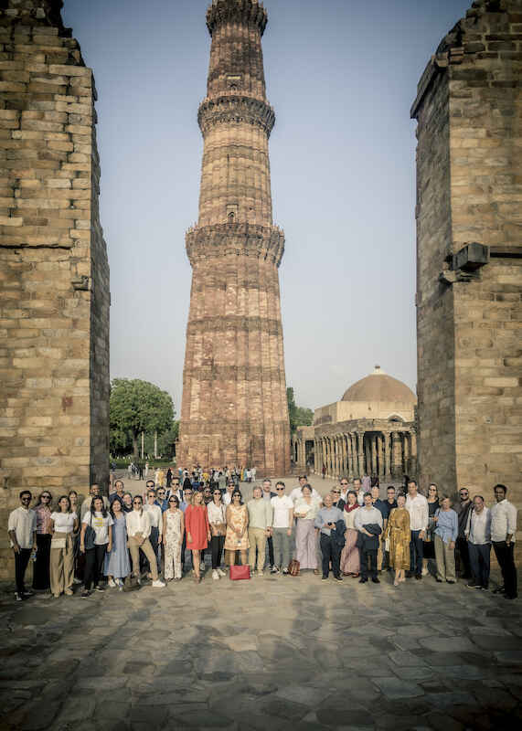 MYL at the historic Qutub Minar complex